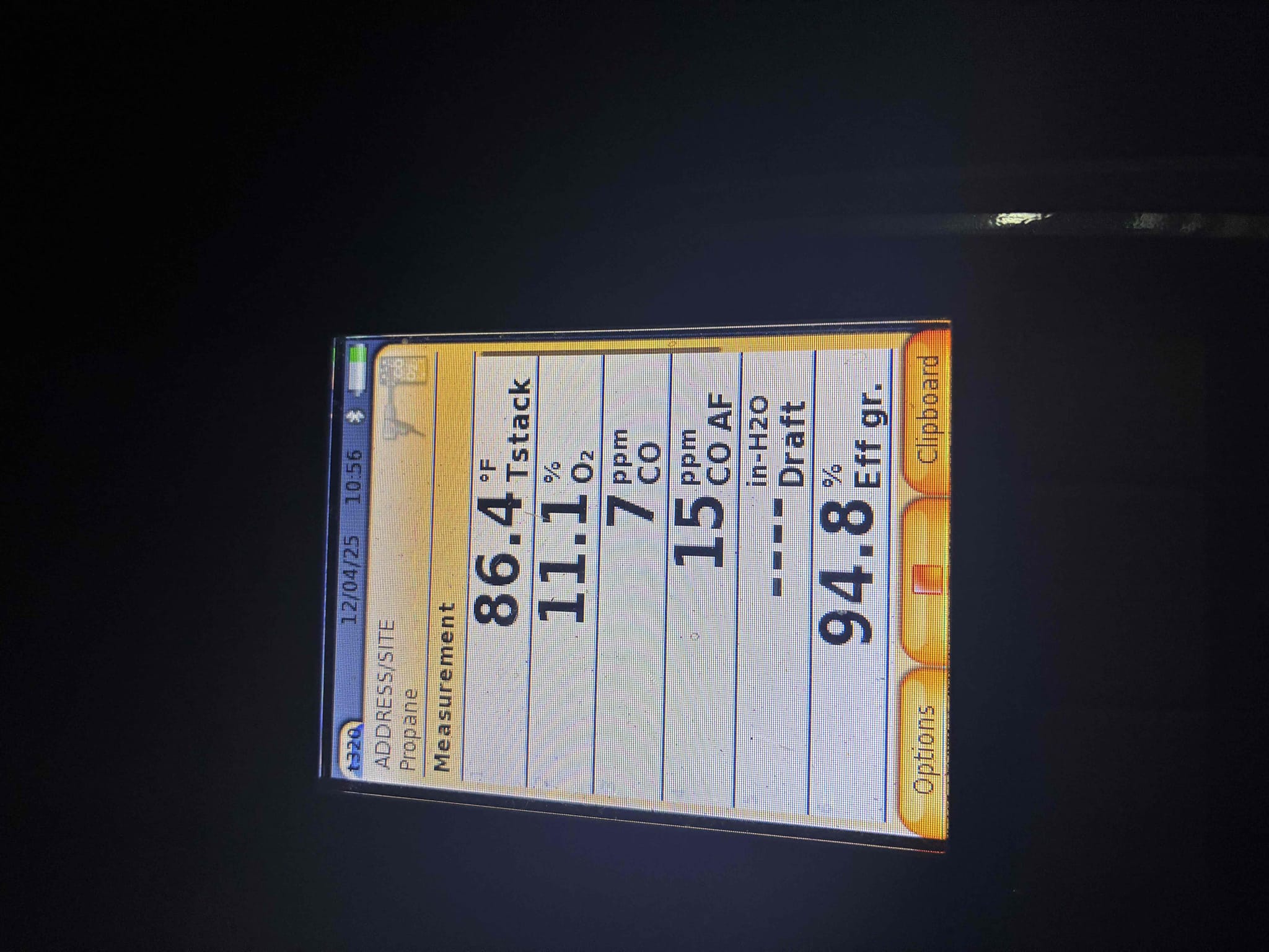 I completed the gas furnace maintenance today. I started off with removing and cleaning the flame sensor. I checked all the wiring connections and everything looked good. I replaced the filter with a 20 x 25 x 5 that was new and left up in the attic. I checked incoming and outgoing gas pressures and everything was according to manufacturer specifications. I ran the unit in low and high fire and preformed a combustion analyzer test that checks the CO, CO2 and oxygen levels and the unit was running great. 