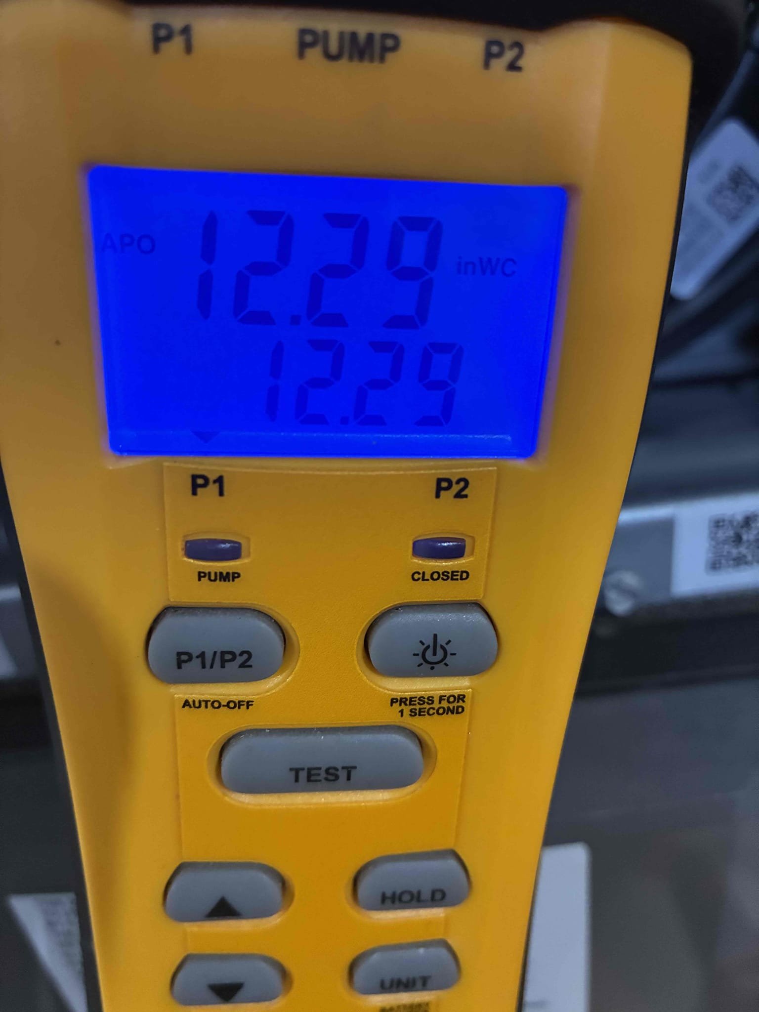 I started off with completing the maintenance for the unit in the garage. I started off with checking all the wiring connections and everything looked good. I pulled and cleaned the flame sensor. I replaced the air filter. I vacuumed out the filter box and the furnace. Checked incoming and outgoing gas pressures and those were according to manufacturer specifications. I performed a combustion analyzer test that checks the units CO, CO2 and oxygen levels and the unit was running good. Couple things I found was that the inducer motor capacitor is starting to fail. I found that the burner tubes are very rusty. I found that the trap on the unit has been leaking water for a while. I found that the fitting that connects the inducer motor to the exhaust vent pipe was leaking CO in the furnace cabinet. I sealed it up with high temp silicon and vent tape and tested it, there is no more CO present. I would highly recommend making all those repairs especially the connector for the inducer motor i