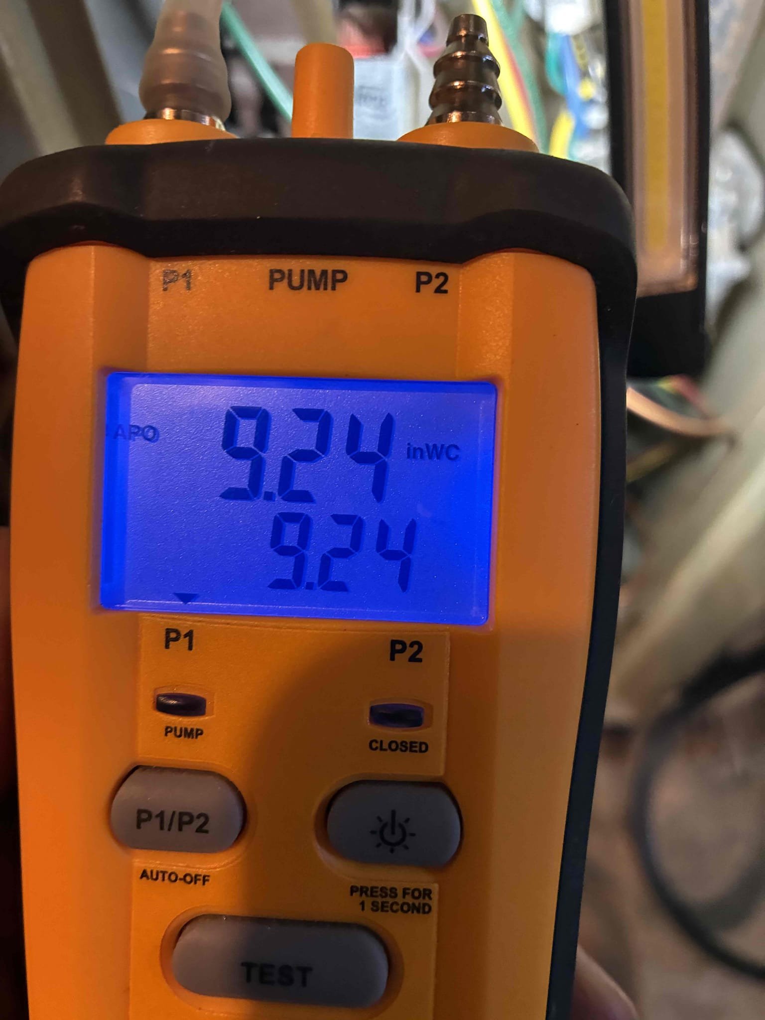 Completed the gas boiler maintenance today. I started off with checking all the electrical connections and everything looked good. I pulled the burner tubes out and I cleaned them. I vacuumed out the boiler and the boiler tube tray. I cleaned the thermocouple. Checked incoming and outgoing gas pressures and everything was according to manufacturer specifications. I performed a combustion analyzer test that checks the units CO, CO2 and oxygen levels and the boiler was running great. I noticed that the vent pipe wasn’t screwed onto the collar of the boiler so I added three sheet metal screws to it. I found both high vents have been leaking. I found that the pressure relief valve is leaking.