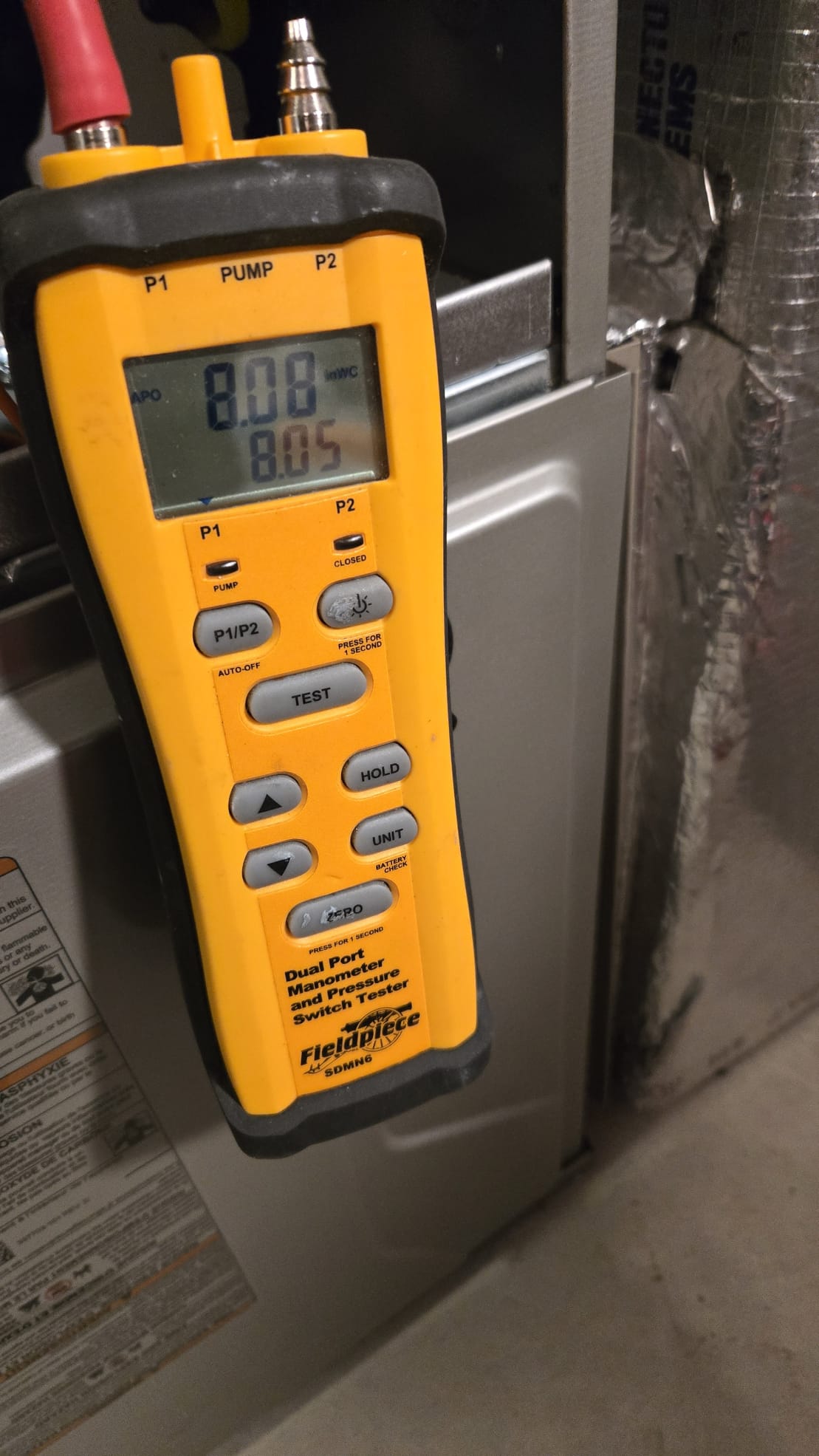 Pm on furnace.found leak in exhaust vent and wrong size intake vent.Redid both vents.Cleaned lav stopper on second floor lav sink.