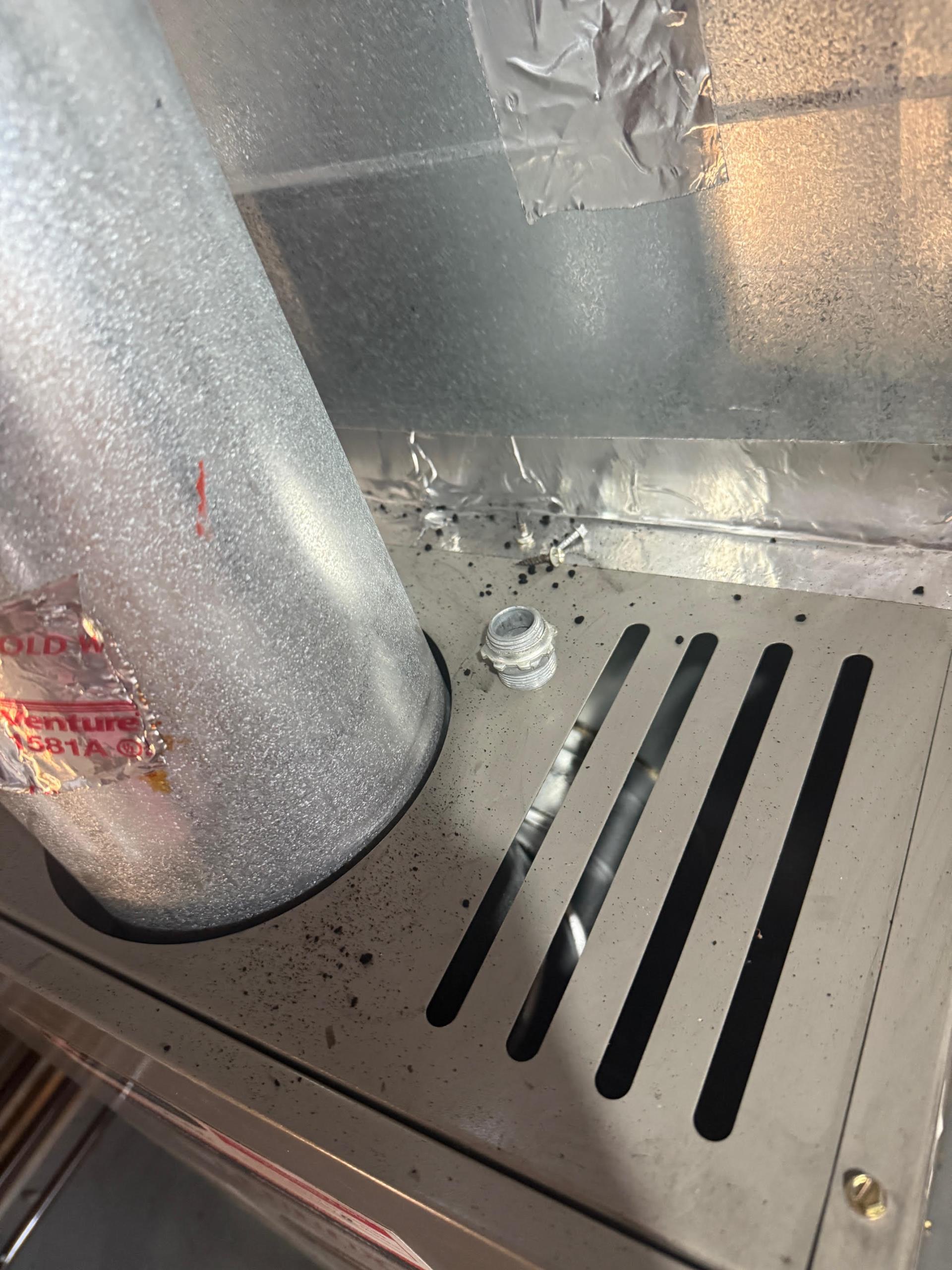 Today I completed an oil furnace maintenance. Everything went great. I made quite a few adjustments to address the sooting issue you are experiencing. I believe the sooting was caused from an adjustment made in 2024 that looked like it was to be burning rich. Please let us know if the issue persists. Thank you. 