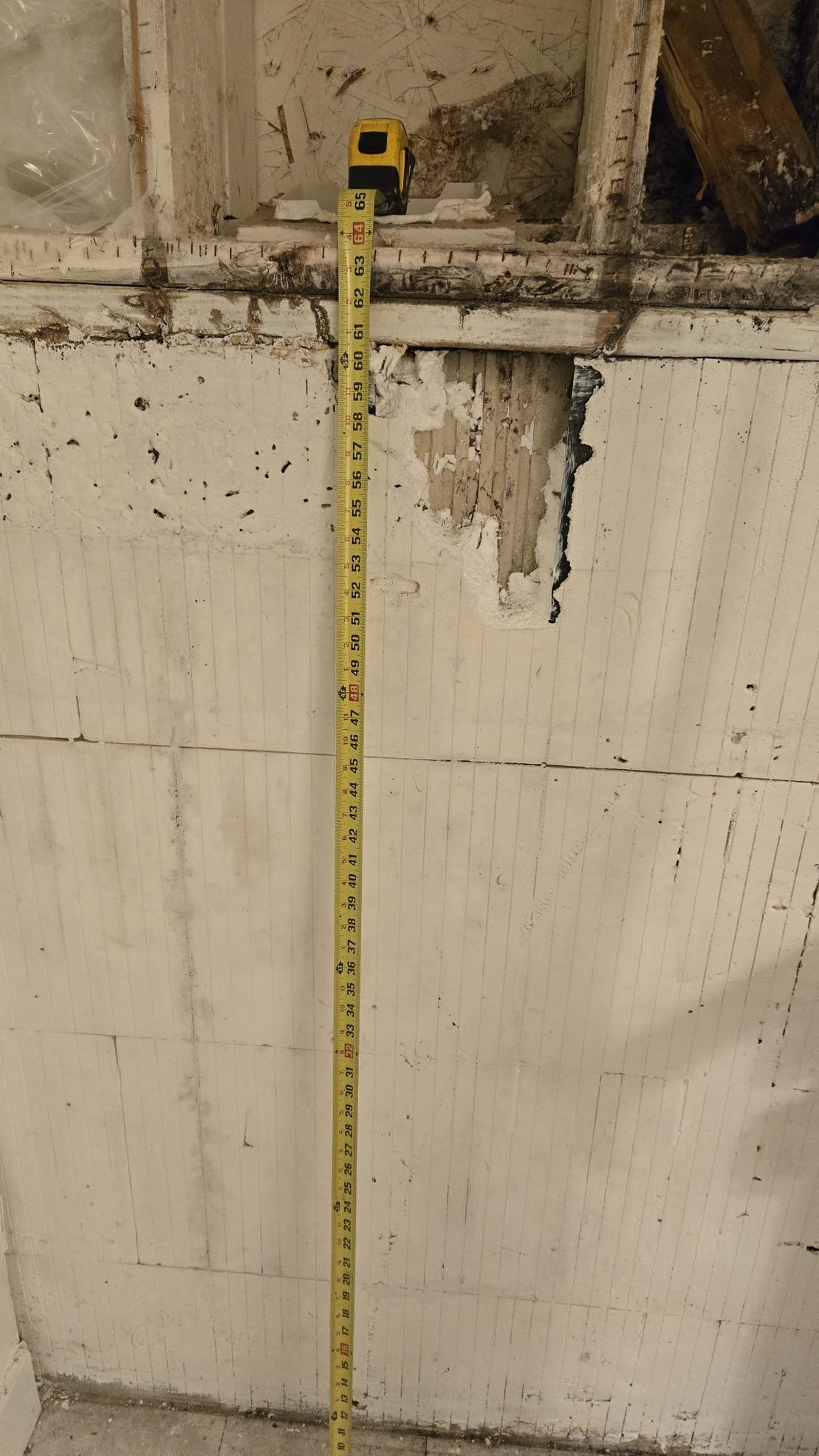 Install washer and dryer on first floor,remove gas line to basement dryer,remove washing machine drain and check exhaust fan.