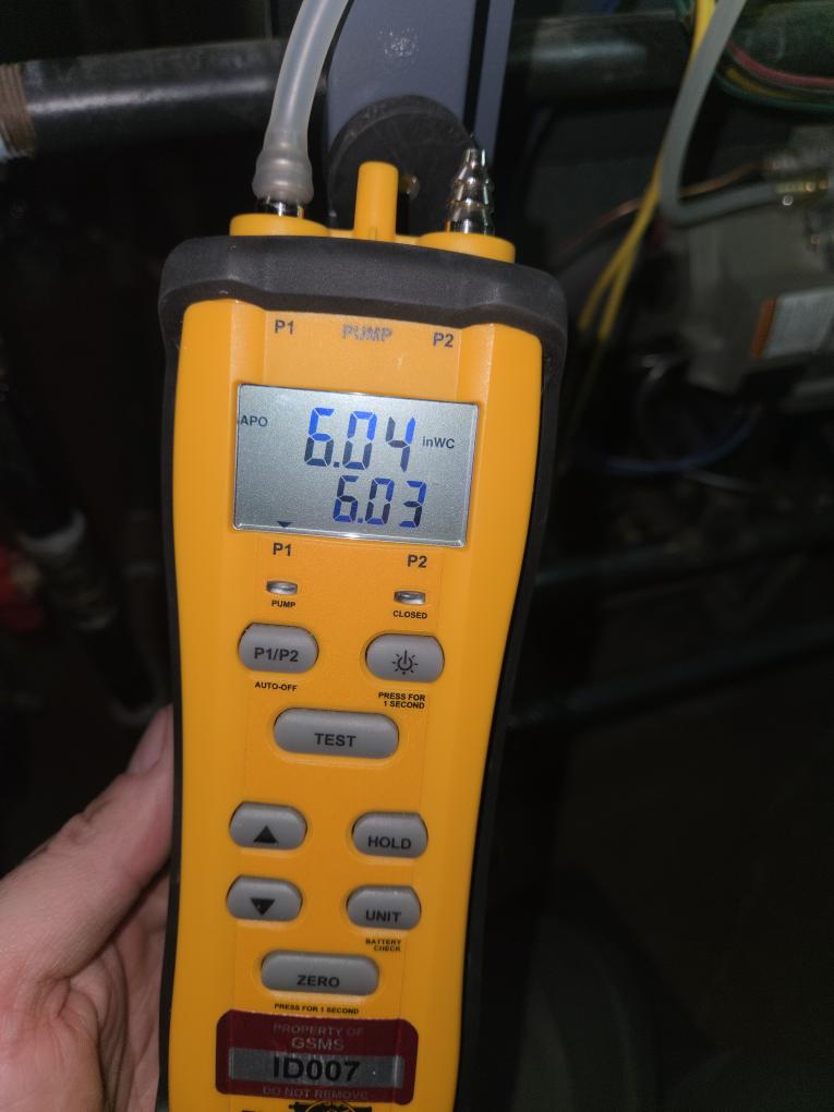 Completed the gas steam boiler maintenance today. I started off with checking all the wiring connections and everything was good. Next I pulled out the burner tubes and I cleaned them. I vacuumed the inside of the burner box. I cleaned the flame sensor. I checked incoming and outgoing gas pressures and everything was according to manufacturer specifications. I drained down all of the water in the boiler. I found that the low water cut off wasn't sensing that there wasn't any water in the boiler. When I pulled the probe out to clean it, it was extremely dirty so it wasn't able to sense that the water level was low. I found that there was no water in the sight glass. The valves had been shut and the ports were extremely blocked up. I found that the top of the sight glass had been broken, I'm assuming that's why the valves were shut. I pulled the pigtail off of the boiler and that was extremely plugged up as well. I brushed it out and cleaned it out with water. Next I replaced the sight g