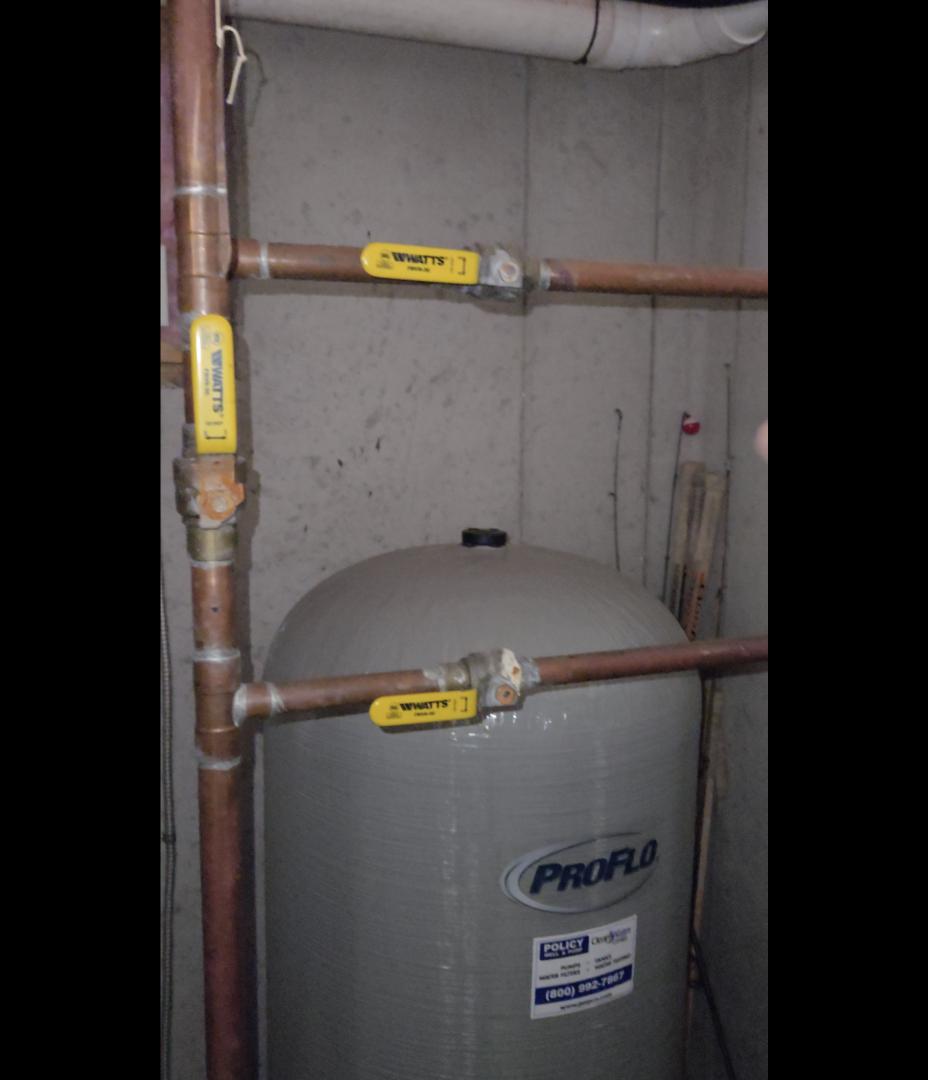 I started off with completing the whole house plumbing inspection. All the fixtures and drains looked good and there we're no leaks. I cleaned out the filter for the air derator in the master bedroom. Next I completed the rinnai maintenance. I ran cleaner for about 40 minutes. After I flushed around 10 gallons of water through it. I cleaned the cold water inlet screen. I noticed on the hot water outlet there was a lot of rust and is starting to rot out the bottom of the hot water heater. I also noticed that the pressure relief valve has been dripping. I will send over an estimate to fix the leaking connection inside of the water heater and to replace the pressure relief valve. One thing I wanted to mention that I noticed with my plumbing inspection was that the bypass valve for the water treatment is opened when it is normally shut. I'm not sure if that was done on purpose by your water treatment company but I wanted to make aware. 
