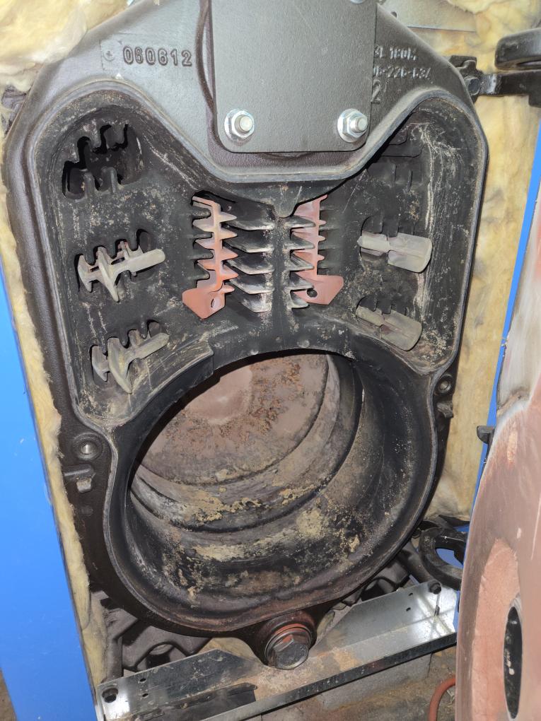 Completed the oil boiler maintenance today. I replaced the oil filter, pump strainer and gasket and the nozzle. I brushed and vacuumed out the heat exchanger. All of the boiler accessories looked good except for the expansion tank which has failed. Lastly I ran the boiler and performed a smoke test and got zero smoke. I performed a combustion analyzer test that checks the units CO, CO2 and oxygen levels and the boiler was running great. I will send over an estimate to replace the expansion tank.