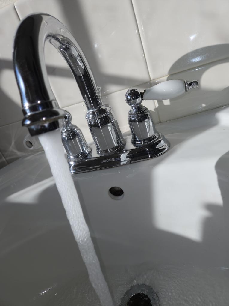 Replaced flapper in seco d floor toilet