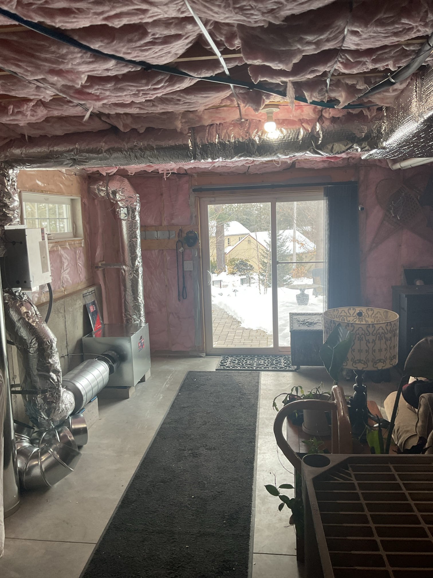 Project Scope:
We will install a complete makeup air solution to balance the new high-CFM kitchen hood. Following approval from the Mechanical Inspector, this system will be installed in the basement and integrated directly into the existing HVAC return ductwork, eliminating the need for a separate floor register in the kitchen.

Equipment & Operation:
We will install the Fantech MUAS 750 Makeup Air System.

Capacity: This unit provides up to 750 CFM of fresh air to match the Thermador Hood exhaust rate.

Intelligent Modulation: The unit utilizes a pressure transducer to sense the hood speed and automatically modulates the intake fan. This ensures we only bring in the exact amount of air needed to balance the home pressure.

Mandatory Pre-Conditioning (Electric Heater):
Per the Mechanical Inspector's requirement for injecting outside air into a forced air heating system, we will install an Electric Duct Heater inline with the makeup air unit.

Function: This heater will temper the inco