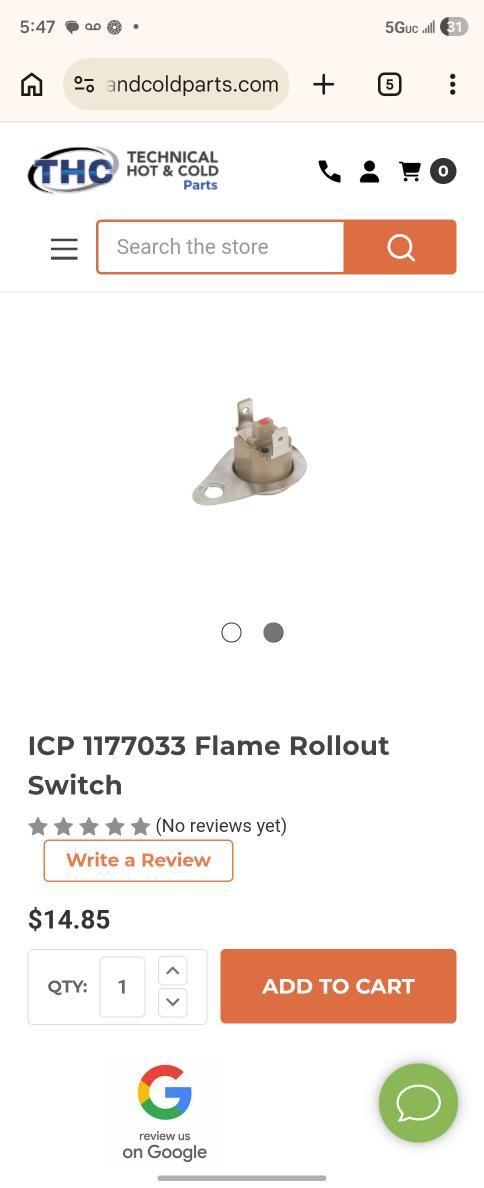 Primary side of transformer shorted out. Caused by power issue on 3/17. I replaced and tested operation. We will order limit switches to replace to help prevent intermittent low voltage short issue.