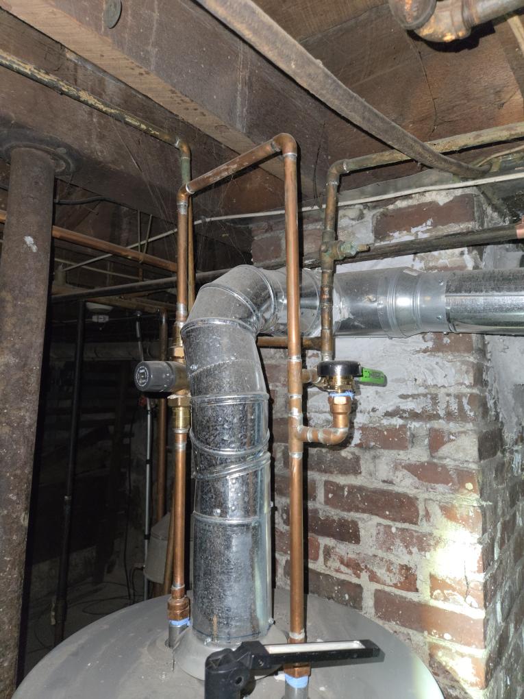 Water heater isn't keeping up. Client wanted the water heater replaced.