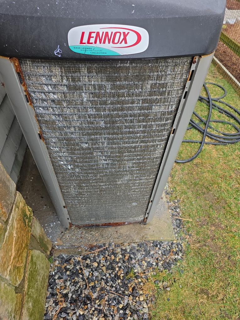 Replaced grill on top of a/c unit,cleaned a/c outdoor coil.Outdoor unit coil will need to be replaced.Salt is eating away the coil.Based on age of unit you should replace entire unit.Turned all water on and flushed system.Cleaned indoor filter and outdoor coil on third floor unit.Fireplace pilot valve needs to be turn to 6 o'clock piston were it says on.Checked fire pit.