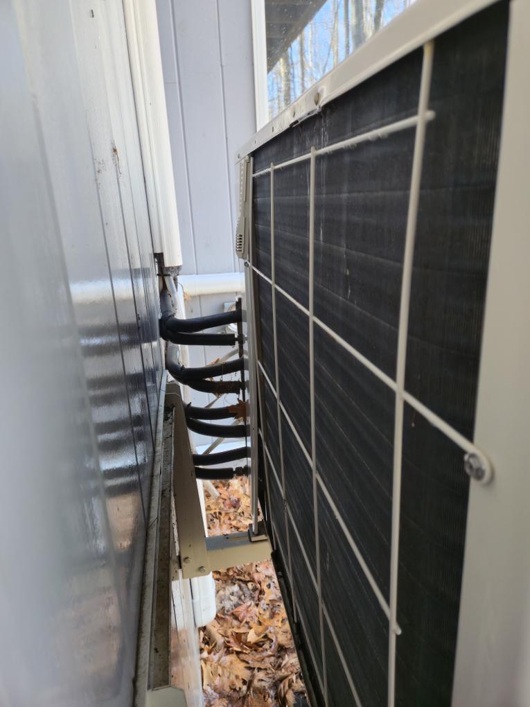 Completed the AC maintenances today. I started off with cleaning the outdoor condenser for the air handler. I cleaned the coil with coil cleaner and water. I checked all the electrical connections and the capacitor and everything looked good. Next I went inside and I cleaned the indoor coil with coil cleaner. I brushed and flushed the trap with cleaner. I checked the air filter and it was very clean. I checked electrical connections in the air handler and everything was good. I replaced the Lennox carbon and UV bulb. Next I washed the mini split outdoor unit. I cleaned the coil with coil cleaner and water. I cleaned outside of the unit with cleaner and a rag. I checked all the electrical connections and everything looked good. Next I went inside and I cleaned all the indoor heads coils with coil cleaner. I washed all the air filters with soap and water. I cleaned the outside of the units with cleaner and a rag. Lastly I ran all four mini-split heads in max heating and max fan. I was on