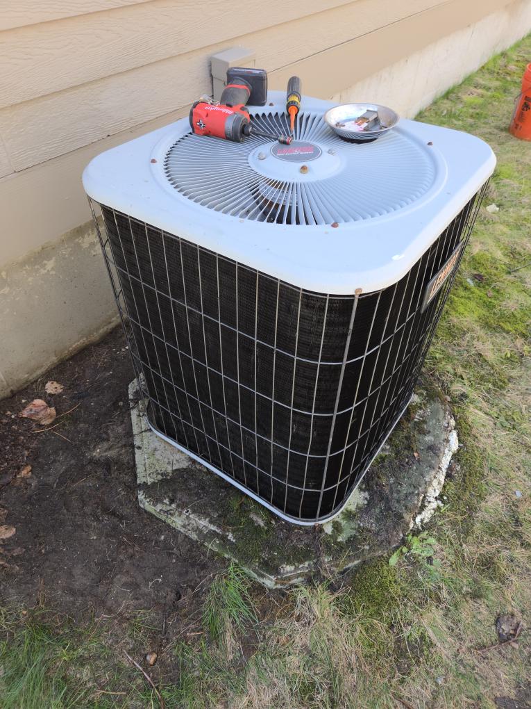 Completed both AC maintenances today. I wasn't able to run the AC and check the refrigerant charges due to it being too cold outside. We will reschedule a time when it's warmer out to check the charges! Also please see the attached form.