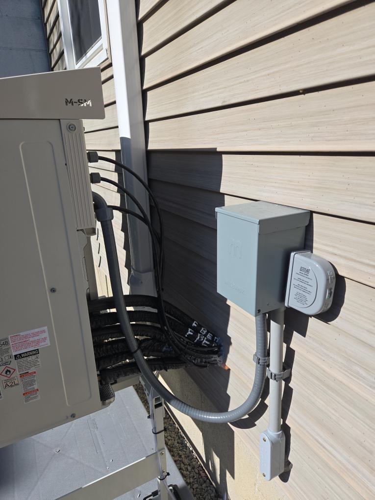 This proposal outlines the installation of a 3-zone Mitsubishi Hyper Heat ductless system for your home. Because this system will be a primary heat source for the bedrooms, I am utilizing the advanced FX Series indoor heads. These specific units are engineered to deliver their true, rated heating BTUs even in the bitter cold, ensuring your family stays perfectly warm all winter long.

Scope of Work

1. Outdoor Equipment & Site Prep

Condenser Installation: Supply and install one (1) multi-zone Mitsubishi Hyper Heat outdoor condenser on the back side of the home.

Site Preparation: As we discussed during my visit, you will be removing the existing section of fence prior to our arrival so we have the necessary clearance to position the unit in its optimal location.

Winterization: Because this is a Hyper Heat system, we will mount the unit on a heavy-duty snow stand and install a protective weather baffle ("ice hat") to protect the fan motor and coils from winter snow and ice accumulatio
