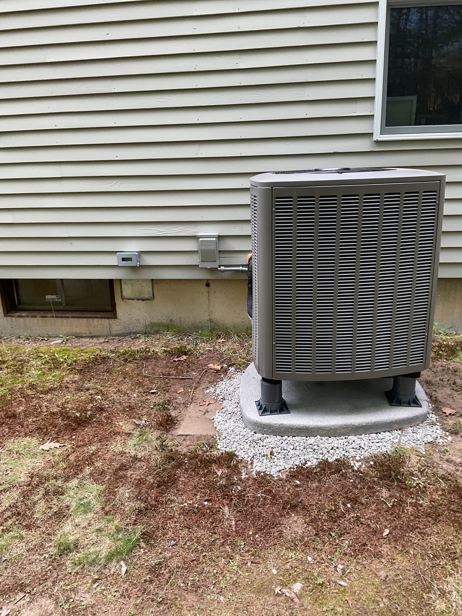 While we can certainly replace just the problematic heat pump and tie it into your existing furnace, I also wanted to provide you with this option to proactively replace the entire HVAC system.

By replacing both the heat pump and the aging furnace simultaneously, we create a perfectly matched, fully communicating Lennox Dual-Fuel system. This eliminates the need for any third-party interface modules. The new Lennox furnace and heat pump will communicate natively with the S40 Smart Thermostat, seamlessly balancing your heating and cooling loads for the absolute highest efficiency and quietest operation possible.

Scope of Work

1. Outdoor Heat Pump Installation

Equipment: We will supply and install a new, high-efficiency Lennox Heat Pump condenser in the exact same location as your existing unit.

Site Prep & Winterization: We will lay a fresh gravel base and set a new equipment pad. Because this unit will be running in heating mode during the winter, we will securely mount it on an e