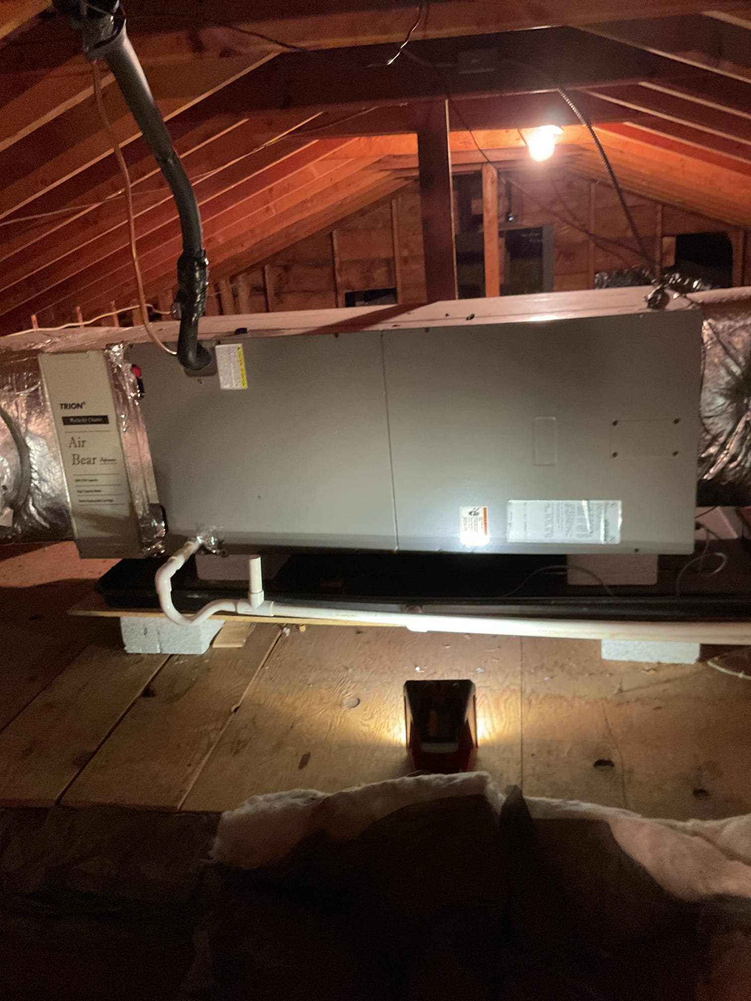 Was called over because of outdoor unit on fire. Terminals on compressor failed. Causing electrical fire then burning Freon as well. Unit is 20 plus years old. See pictures for replacement. 