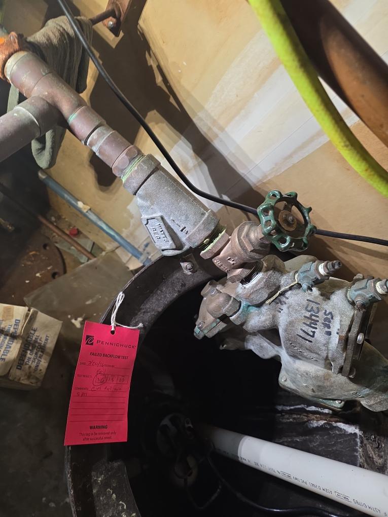 Need to send price on 11/4 backflow