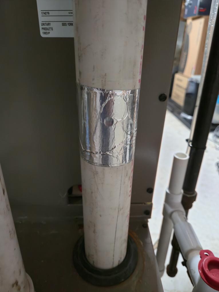 Found that the heat exchanger has failed. The CO level climbed above 2,000 PPM and shut my meter off. I shut the gas valve off, shut the gas supply valve off, took the W wire off of the control board and unpluged the gas valve wires. We will mail over an estimate for the heat exchanger replacement. The office will be in touch with for a time for Zak to come out to give a replacement estimate.