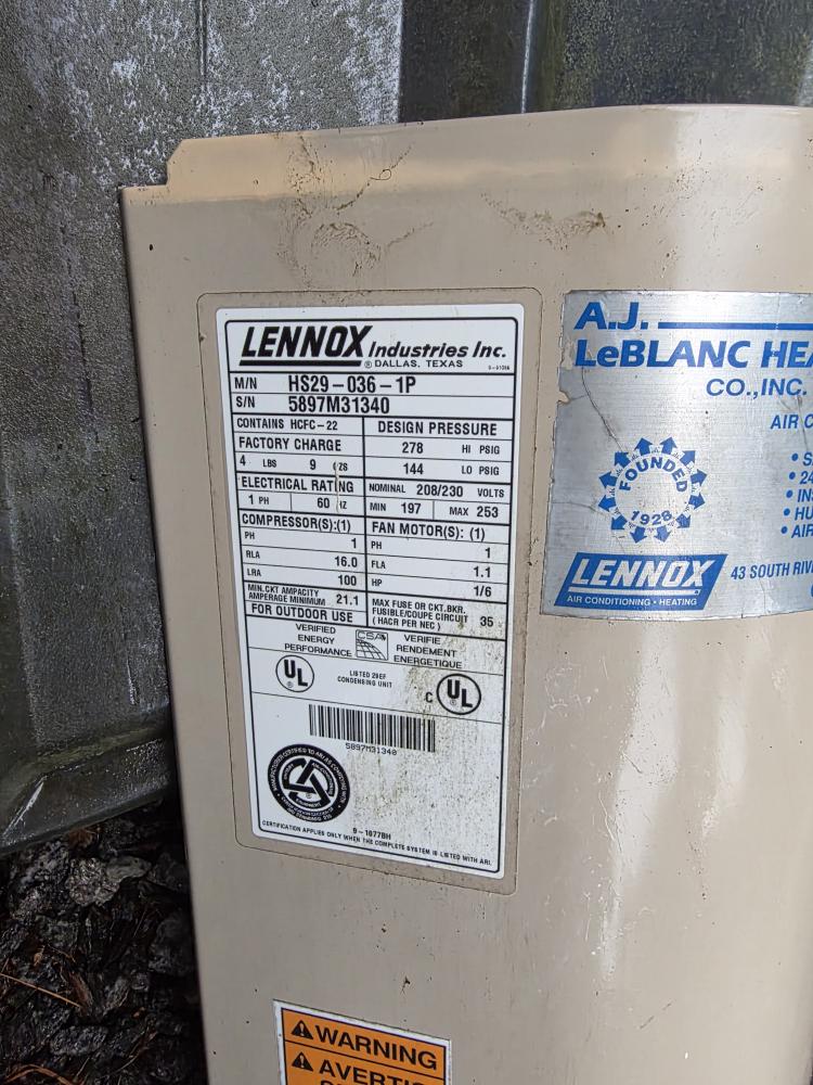 Look over entire system. Perform AC PM today. Please see the maintenance form for details of servicing. Thank you!!