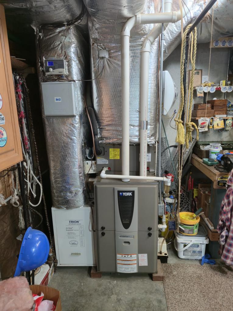 Completed the furnace maintenance today. Everything went great. Please see the attached form.