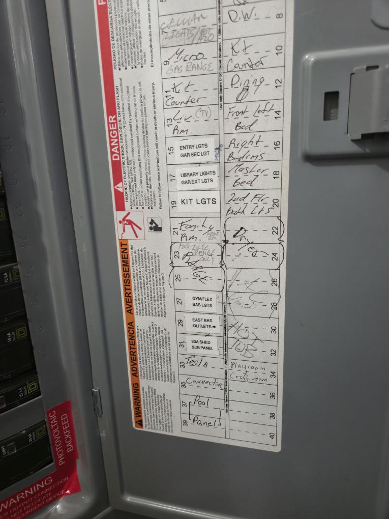 Found that the blower motor capacitor was failing so I replaced it. Checked over everything on the outdoor unit and indoor unit, the system was running good. I noticed that the breaker was loose in the breaker panel and extremely hot so I turned it off and told the client that they need to get an electrician out as soon as possible.