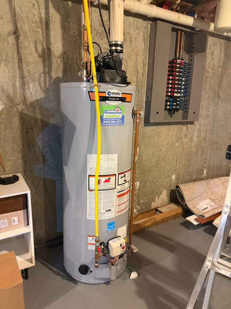 Replace failed water heater control. 