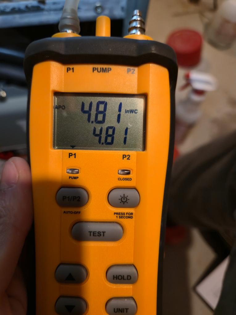 Completed both gas furnace maintenances. I replaced the filter on the furnace downstairs and replaced both humidifier pads. Everything went great today! Please see the attached form.