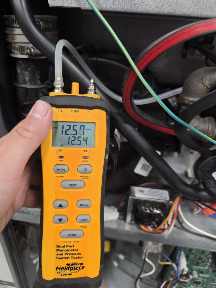 Onstall Lennox S40 thermostat. Perform furnace maintenance. I reccomend installing gas low pressure switch and replacing the inducer vent coupling.