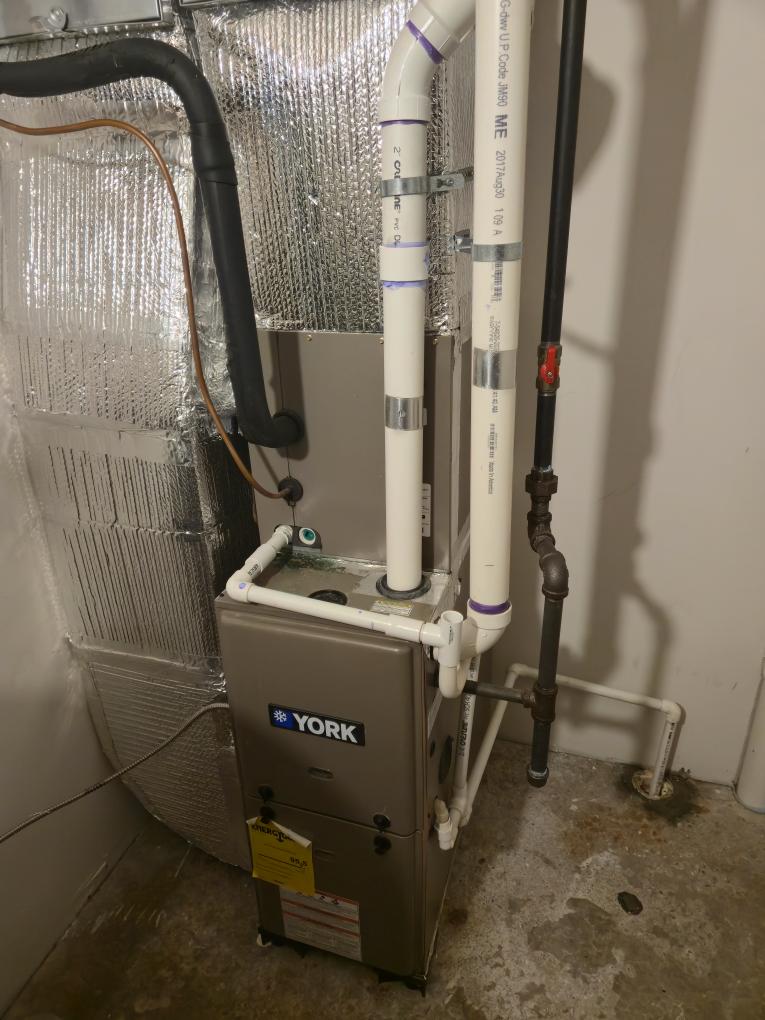 Completed the gas furnace maintenance. Everything went great. Please see the attached form.