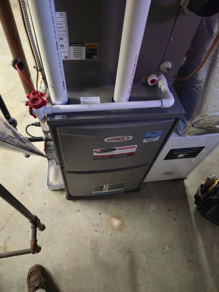 Completed the gas furnace maintenance. Everything went great. Please see the attached form.