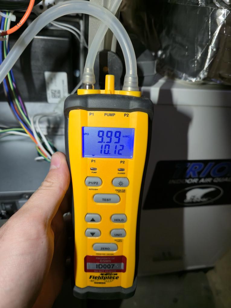 Completed the gas furnace maintenance. Everything went great. Please see the attached form.
