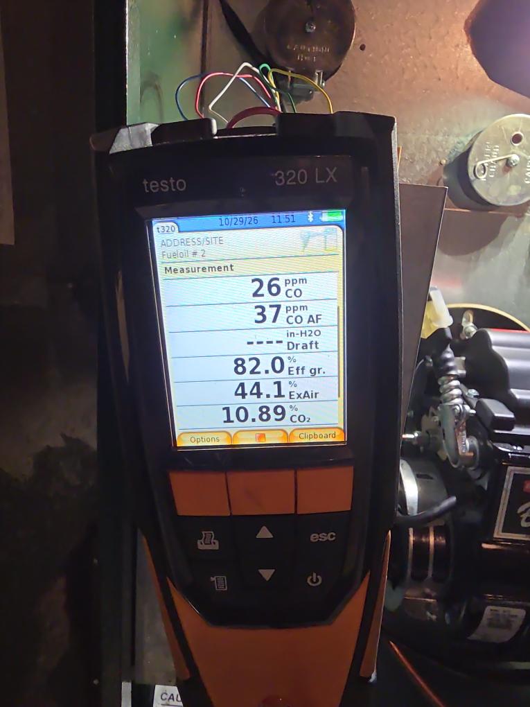 Pm on oil furnace