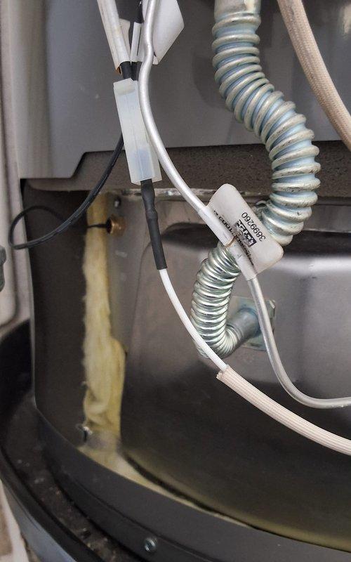 Completed installation of customer-supplied parts on Rheem Performance Plus water heater located in garage. All plumbing connections, gas line, and venting were properly secured and tested for proper operation upon completion.