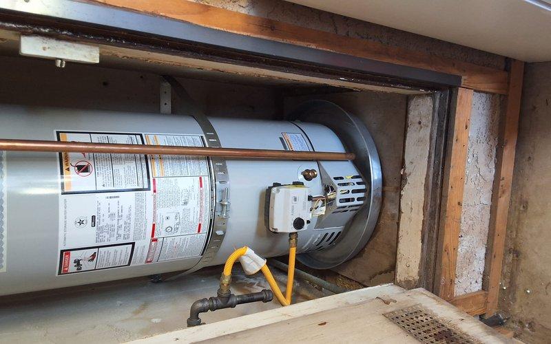 Responded to warranty callback for water heater unit model URG140T6N experiencing minor leak at temperature and pressure relief valve. Per customer request, installed dielectric union at T&P valve connection to prevent galvanic corrosion and improve seal integrity. Verified all connections, tested system operation, and confirmed leak has been substantially reduced with proper union installation.