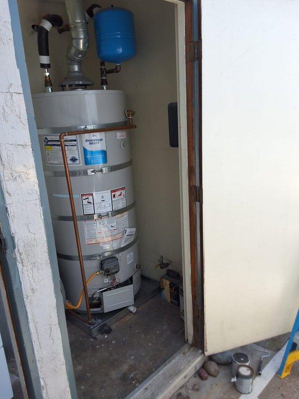 Responded to service call for water heater model ULG2100H803N requiring daily relighting. Diagnosed faulty gas control system preventing reliable pilot operation. Replaced complete gas control kit and pilot assembly under manufacturer warranty, restoring proper ignition and flame retention functionality to unit.