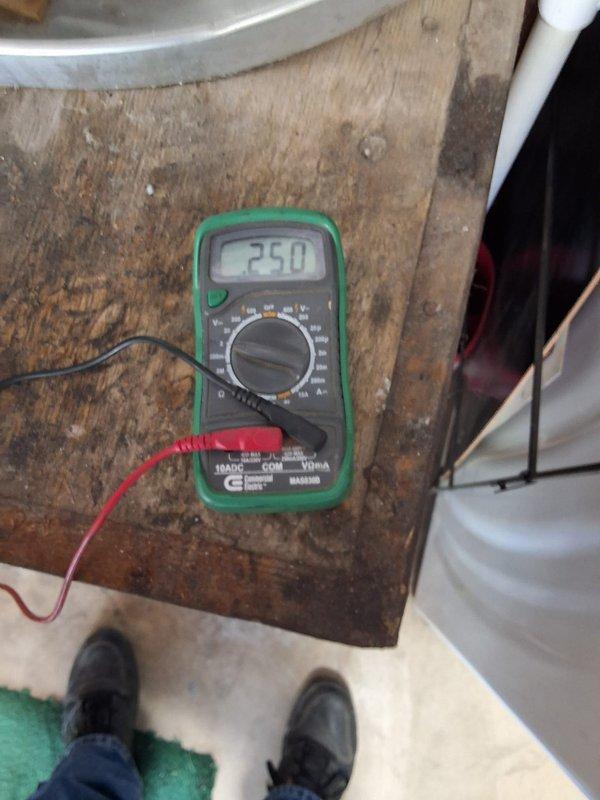 Performed warranty service on water heater model URG150T6N. Replaced anode rod and completed full tank flush to address water heater maintenance requirements. Conducted electrical diagnostics using multimeter to verify proper system operation. Unit tested and confirmed functioning within manufacturer specifications upon completion of service.