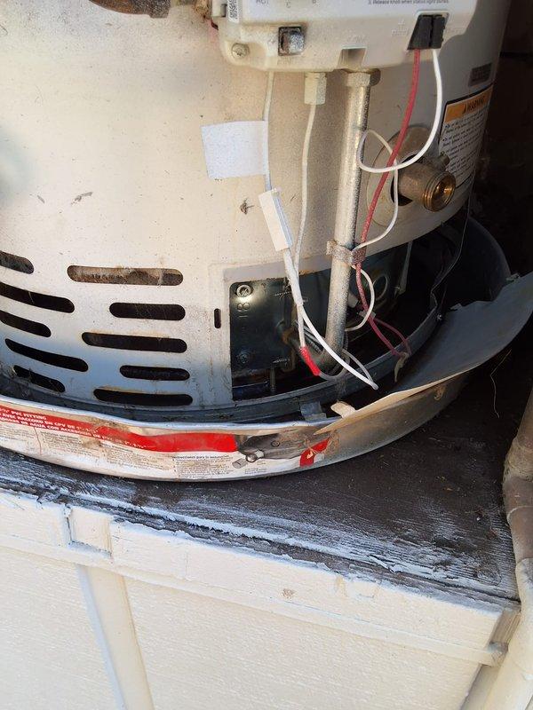 Responded to no hot water condition at residential property. Removed and replaced failed 50-gallon gas water heater with new American Standard 50-gallon gas unit in utility closet. Installation included connecting gas supply line, hot and cold water lines with shut-off valves, temperature and pressure relief valve, and proper venting through existing exhaust system. Verified all connections for leaks, tested gas control valve operation, and confirmed proper combustion and venting. Unit installed per manufacturer specifications and local code requirements. Permit obtained prior to installation. System tested and operational upon completion.
