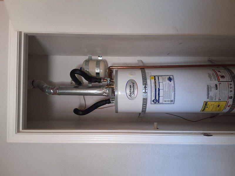 Responded to warranty claim for American brand water heater model GN30T1, serial D25-018666, reporting no hot water production and loud operational noises. Upon inspection, diagnosed and addressed the heating element malfunction causing inadequate water temperature and unusual acoustic disturbances during operation. Verified proper electrical connections, tested temperature and pressure relief valve functionality, and confirmed expansion tank installation and plumbing connections were secure. Unit restored to normal operating parameters with adequate hot water delivery and elimination of noise issues. All manufacturer specifications met upon completion of repairs.