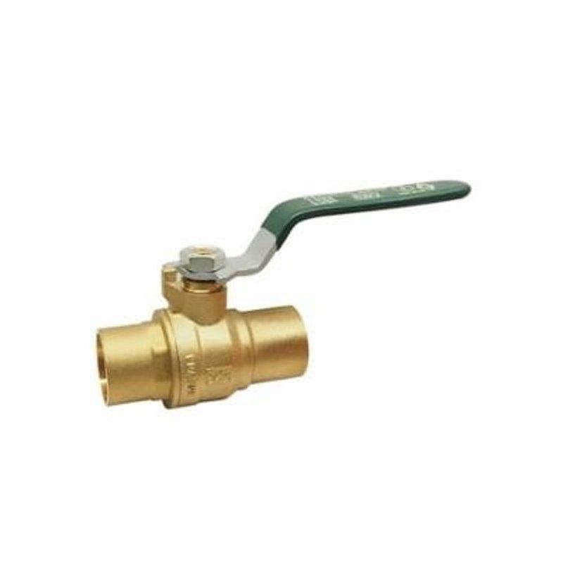 Replaced 40-gallon gas water heater in garage location with new URG140T6N unit. Installed new brass ball valve with green handle on water supply line for improved shutoff control. Customer advised they will obtain required permit for installation.
