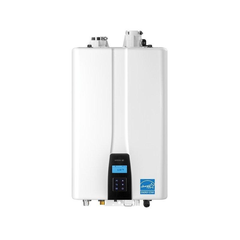 Completed installation of Rinnai tankless water heater model RE199I, serial number RE.UA-073384, per approved estimate #232405. Replaced existing tankless unit with new ENERGY STAR certified model, configured digital control panel to 120°F operational temperature, and installed necessary PVC Schedule 40 venting components including 90-degree elbow fittings. Unit tested and verified operational upon completion.