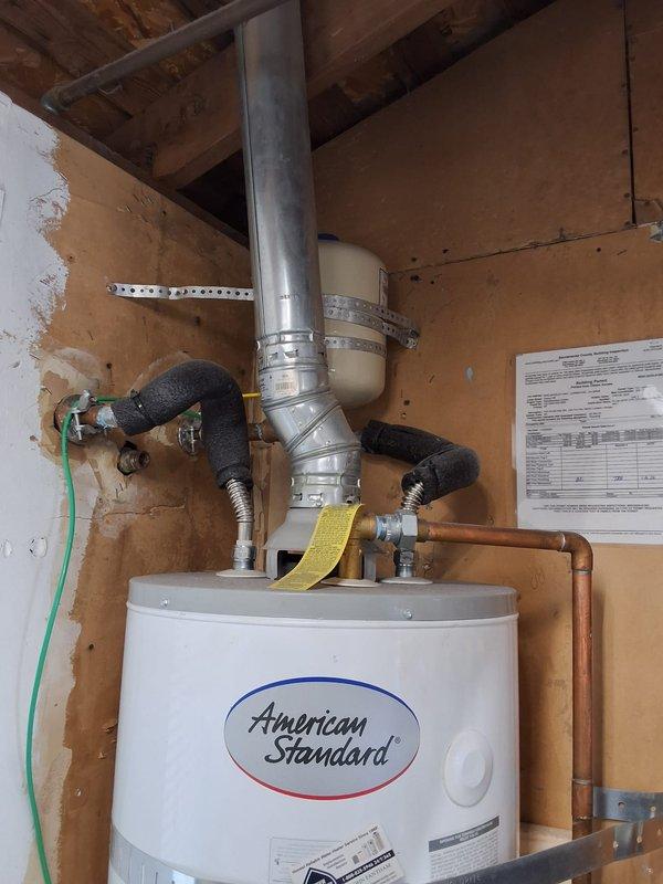 Responded to warranty service call for American Standard natural gas water heater (Model: GN40T1-3-6NAT, Serial: G25-039587) with reported pilot light issue. Inspected gas control valve assembly, thermocouple, and pilot assembly; confirmed proper gas supply and venting. Successfully diagnosed and resolved pilot ignition problem, verified unit operation, and ensured all safety systems functioning correctly per manufacturer specifications.