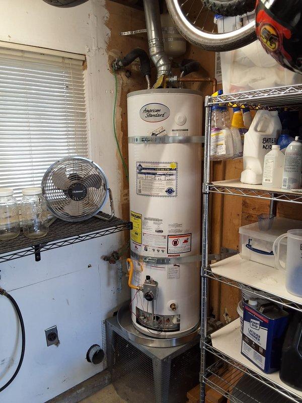 Responded to warranty service call for American Standard natural gas water heater (Model: GN40T1-3-6NAT, Serial: G25-039587) with reported pilot light issue. Inspected gas control valve assembly, thermocouple, and pilot assembly; confirmed proper gas supply and venting. Successfully diagnosed and resolved pilot ignition problem, verified unit operation, and ensured all safety systems functioning correctly per manufacturer specifications.