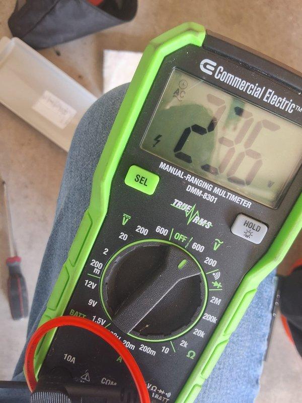 Responded to service call for leaking water heater at residential property. Removed and disposed of failed Rheem ProE50 electric water heater (50 gallon, Model #PROE50, Serial #M231504470) that had reached end of service life after eight years of operation. Installed new Bradford White 50-gallon electric water heater as replacement unit. Connected all water supply lines, electrical connections, and safety components per manufacturer specifications and local code requirements. Installed temperature and pressure relief valve with proper discharge piping. Verified system pressure using calibrated gauge, confirming readings within acceptable operating parameters. Tested electrical voltage and continuity at heating elements using multimeter to ensure proper power supply and component function. Filled tank, purged air from lines, and conducted full operational test of new unit. Verified no leaks at all connection points and confirmed water heater achieved proper operating temperature. System