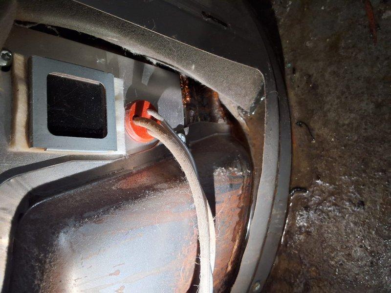 Responded to service call for 7+ year old gas water heater with active leak at bottom of tank. Upon inspection, confirmed 40-gallon gas unit had developed bottom tank leak due to internal corrosion and sediment buildup, which is irreparable. Documented extensive rust and corrosion on tank exterior and surrounding components with photographic evidence showing compromised tank integrity and active heating elements. Advised customer that bottom tank leaks require full unit replacement as tanks cannot be repaired once breached. Provided recommendations for new water heater installation.