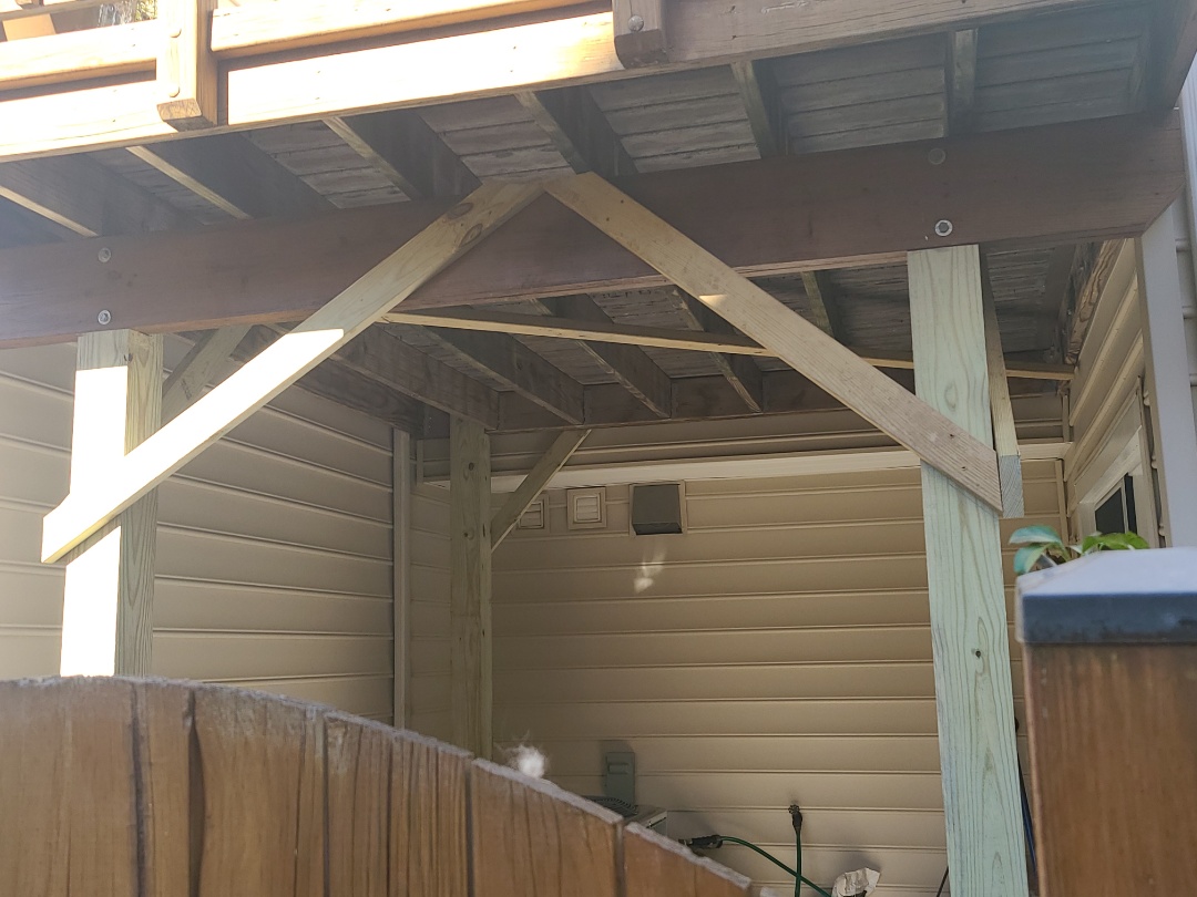 NEW 6x6 POSTS AND COUNTY CODE UPGRADES IN FAIRFAX COUNTY VA  NEW 6x6 POSTS AND COUNTY CODE UPGRADES IN FAIRFAX COUNTY VA