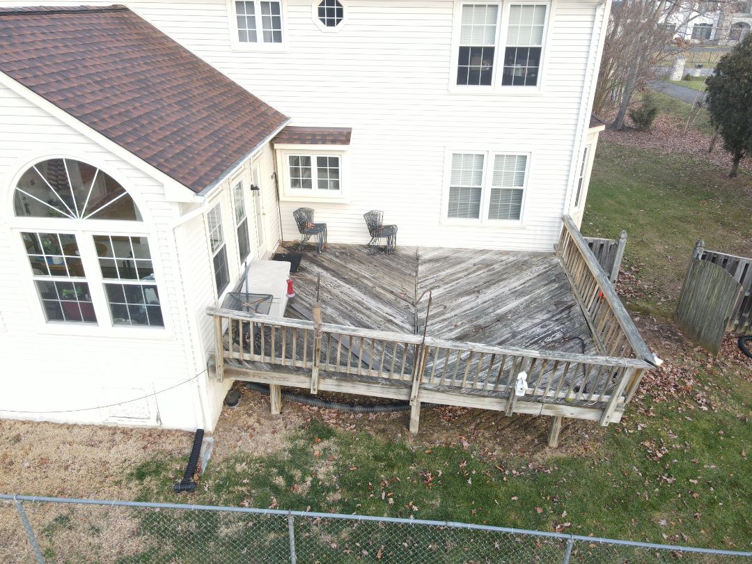 DECK & FENCE TEARDOWN AND REBUILD IN FAIRFAX COUNTY, VA.
CURRENTLY IN YOUR AREA PROVIDING DISCOUNTS ON ALL YOUR EXTERIOR HOME IMPROVEMENT PROJECTS
DECKS, PATIOS, ENCLOSURES.
VANQUISH HOME SERVICES 
571-200-9628 DECK & FENCE TEARDOWN AND REBUILD IN FAIRFAX COUNTY, VA.
CURRENTLY IN YOUR AREA PROVIDING DISCOUNTS ON ALL YOUR EXTERIOR HOME IMPROVEMENT PROJECTS
DECKS, PATIOS, ENCLOSURES.
VANQUISH HOME SERVICES 
571-200-9628