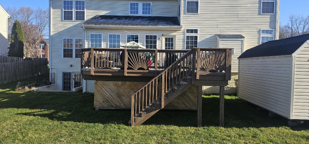 DECK INSPECTION FOR DECK RESURFACING/NEW DECK. 

WE ARE IN YOUR AREA.
STAFFORD, VA 22554

CALL NOW:
VANQUISH HOME SERVICES 
571-200-9628 