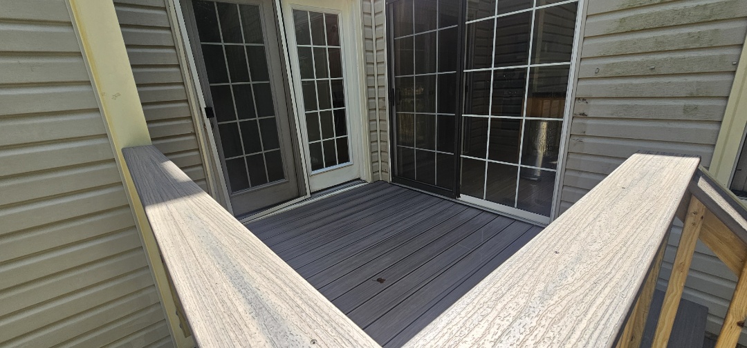 CURRENTLY IN YOUR AREA PROVIDING DISCOUNTS ON ALL YOUR EXTERIOR HOME IMPROVEMENT PROJECTS

NEW HYBRID DECK, STAMPED CONCRETE PATIO & FENCE COMPLETED IN BURKE, VA 

VANQUISH HOME SERVICES 
571-200-9628
