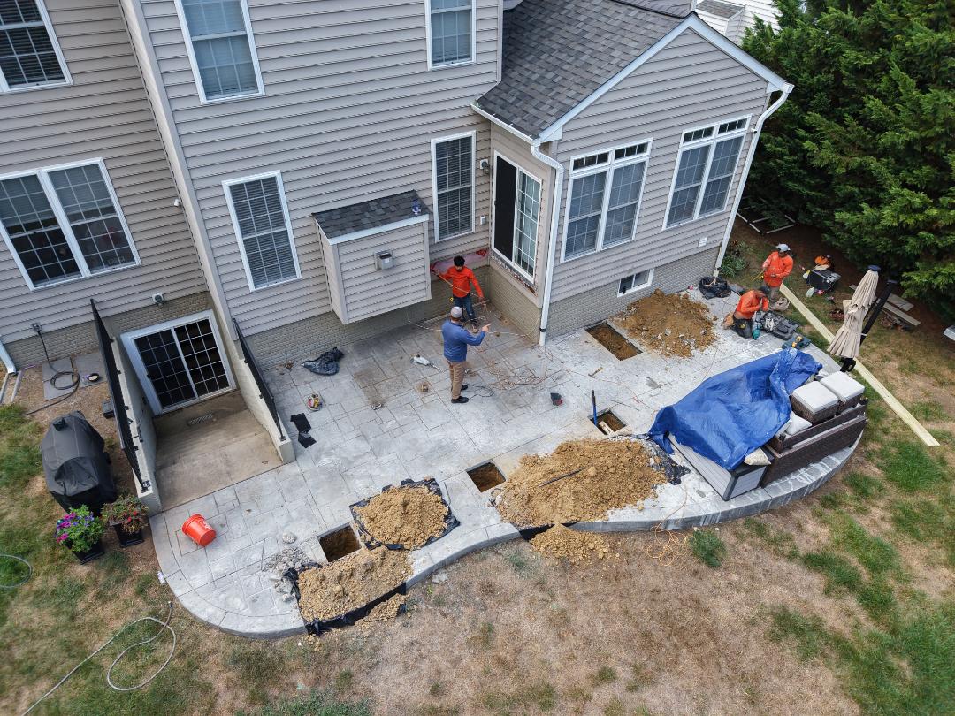 NEW DECK BUILD. 

STAFFORD, VA

VANQUISH HOME SERVICES 
571-200-9628