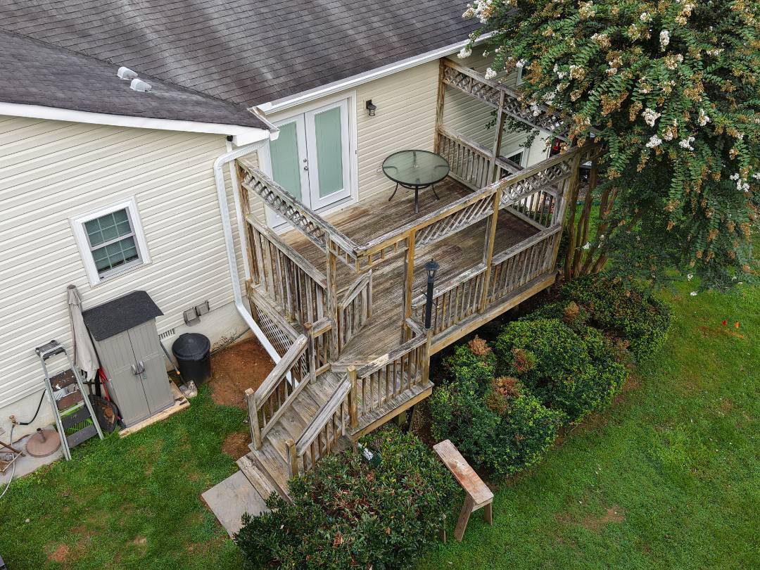 DECK TEARDOWN & REBUILD COMING SOON. 

WARRENTON, VA 

VANQUISH HOME SERVICES 
571-200-9628 