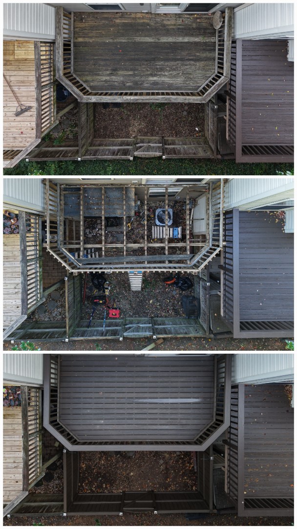 DECK RESURFACING WITH FENCE & DECK POWERWASH & STAINING COMPLETED.

FAIRFAX, VA 

VANQUISH HOME SERVICES 571-200-9628 